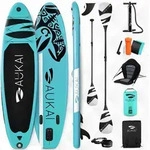 Aukai&reg; Stand Up Paddle Board 320cm "Ocean" 2in1 mit Kajak Sitz SUP Surfboard