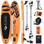 Aukai&reg; Stand Up Paddle Board 320cm "Ocean" 2in1 mit Kajak Sitz SUP Surfboard