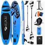 Aukai&reg; Stand Up Paddle Board 320cm "Ocean" 2in1 mit Kajak Sitz SUP Surfboard