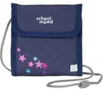 School-Mood Brustbeutel Geldb&ouml;rse Neck Pouch Leni dunkelblau - Dunkelblau