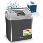 Juskys elektrische K&uuml;hlbox 24 Liter 12 V / 230 V f&uuml;r Auto, Lkw, Reisemobil, Camping