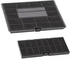Electrolux MCFB87, Filter f&uuml;r Dunstabzugshaube, Schwarz, Karbon, Jede Marke, 298 mm,