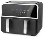 Emerio Doppel-Hei&szlig;luftfritteuse AF-132833 2x 4,5 L 1700 W - Schwarz