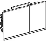 Geberit 243118JK1 Omega60 BetPl., f&uuml;r 2-Mengen-Sp.