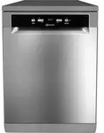 Bauknecht BKEX FBN, Freistehend, Standardgr&ouml;&szlig;e (60 cm), Edelstahl, Tasten, 1,3 m,