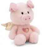Nici Guardian Angel Teddyb&auml;r 28 Cm Rosa Rosa One Size - Rosa