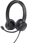 Trust HS-150, Kabelgebunden, 20 - 20000 Hz, B&uuml;ro/Callcenter, 155 g, Kopfh&ouml;rer,