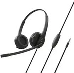 HS-230 (schwarz, 3,5 mm Klinke, USB-A) - Schwarz