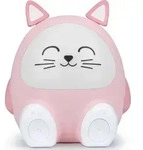 BigBen, Lautsprecher Bluetooth mit Beleuchtung, Modell Katze, Rosa - Rosa