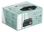 Bigben EPOK Tragbarer Bluetooth-Lautsprecher gr&uuml;n mit FM-Radio und Doppelalarm...