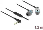 Delock In-Ear Kopfh&ouml;rer mit 4 Pin 3,5 mm Klinkenstecker, Mikrofon und