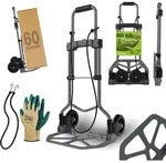 TroniTechnik&reg; Sackkarre SK-02 Handkarre klappbar, Transportkarre bis 60kg,