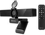 SANDBERG USB-C/A Webcam Pro Remote 4K - Schwarz