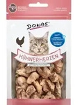 DOKAS gefriergetrocknete Innereien, getreidefreies Katzenleckerli, 6 x 15 g