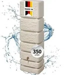 4rain Regenwasser-Wandtank Slim sandbeige 350 L - Beige
