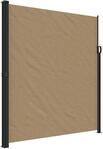 vidaXL Seitenmarkise Ausziehbar Taupe 220x300 cm