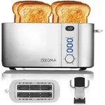 ZEEGMA Toaster TOSTEE CHEF, 1500 W, 4 Toasts auf einmal, 6 Stufen,...