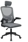 Mars Gaming MGC-ERGOPLUS, Gepolsterter Sitz, Vernetzte R&uuml;ckenlehne, Grau, Grau,