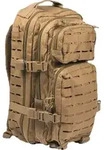 Mil-Tec Rucksack US Assault Small Laser Cut, coyote, 20 l - Braun
