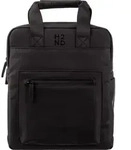 H2ND CL.12679 Backback Canvas Style HAMBURG L Rucksack ash - Schwarz