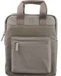 H2ND CL.12679 Backback Canvas Style HAMBURG L Rucksack grey - Grau