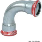 Geberit GE Mapress, C-Stahl, Bogen 90 Gr., d28mm, verzinkt, 1 Stk.