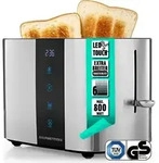GOURMETmaxx Toaster, 2 Scheiben - 6 Br&auml;unungsgrade, Touchscreen,...
