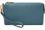 FOSSIL Handgelenktasche Utensilientasche Gift Wristlet Drizzle blau - Blau