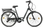 LLobe City E-Bike 28" County, anthrazit, 36V/13Ah - Grau