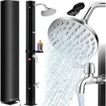 KESSER&reg; Solardusche 40- 60 Liter Solar Gartendusche | warmes Wasser | max. 60&deg;C 