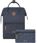 CABAIA Freizeitrucksack Rucksack mit Laptopfach Adventurer Denim Backpack 18L Namur