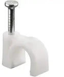Goobay Kabelschelle, Wei&szlig;, max. Kabeldurchmesser: 7,0 mm, 100 Stk. im Plastikbeutel