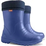 DEMAR Kinder Gummistiefel DINO Gef&uuml;ttert Regenstiefel mit Einlage Ultraleicht...