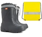 Demar Ultra Leichte Gummistiefel Lammfell Gef&uuml;ttert Winterstiefel Winterschuhe