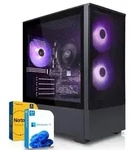 SYSTEMTREFF Gamer Rechner - Ryzen 5 5600X - AMD Radeon RX 7600 8GB - 16GB DDR4 -