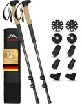 Wanderst&ouml;cke Carbon nur 190g Walking St&ouml;cke Teleskop Trekkingst&ouml;cke Nordic...