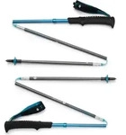 Black Diamond Trekkingst&ouml;cke Distance Carbon Z, Fitnessger&auml;t, (1 Paar - Grau