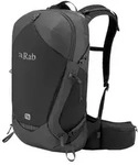 Rab Protium 27 Rucksack 27L M/L grau mit einstellbarer R&uuml;ckenl&auml;nge und Regenh&uuml;lle