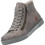 Rieker Schn&uuml;rstiefel Kaltfutter in grau, Gr. 36 - Grau - 36