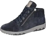Waldl&auml;ufer Damen Stiefelette H-TERESA blau Gr&ouml;&szlig;e EUR 37 - Blau - 37
