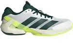 Schuhe Adidas Ubersonic 5 JR2714 - Wei&szlig;/Gr&uuml;n/Grau - 45 1/3