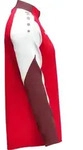 JAKO Damen Polyesterjacke Dynami - 9370D, Farbe:rot/wei&szlig;/dunkelrot, Gr&ouml;&szlig;e:S