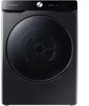 Samsung DV16DG8600BVU3, Freistehend, Frontlader, W&auml;rmepumpe, Schwarz, Drehregler,