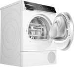Bosch Serie 8 WQB246D91, Freistehend, Frontlader, Kondensation, Wei&szlig;, Tasten, Links