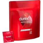 Durex Gef&uuml;hlsecht Classic, M&auml;nnliches Kondom, weich, Transparent, Latex, 40