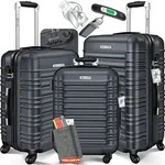 KESSER&reg; 3tlg. Hartschalenkofferset Hartschalenkoffer Reisekoffer Set Reisekofferset