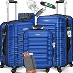 KESSER&reg; 3tlg. Hartschalenkofferset Hartschalenkoffer Reisekoffer Set Reisekofferset