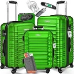 KESSER&reg; 3tlg. Hartschalenkofferset Hartschalenkoffer Reisekoffer Set...