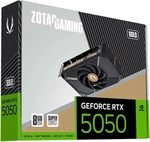 Zotac GAMING GeForce RTX 5050 SOLO, GeForce RTX 5050, 8 GB, GDDR6, 128 Bit,...