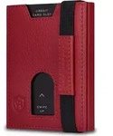 Leder Slim Wallet - Geldbeutel mit RFID Schutz - Mini Geldb&ouml;rse f&uuml;r Herren und